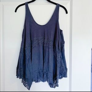 Lace tank top